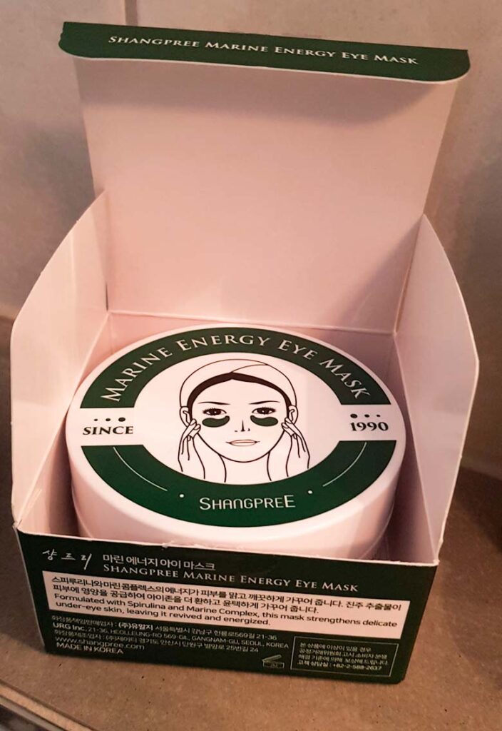 Augenpads shangpree marine energy eye mask